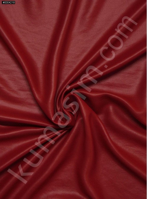 Abiye Elbiselik Kırmızı Laklı Şifon Kumaş - K3434