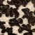 Desenli Tül Üzeri Siyah Nakışlı Payetli Abiyelik Kumaş - K9629